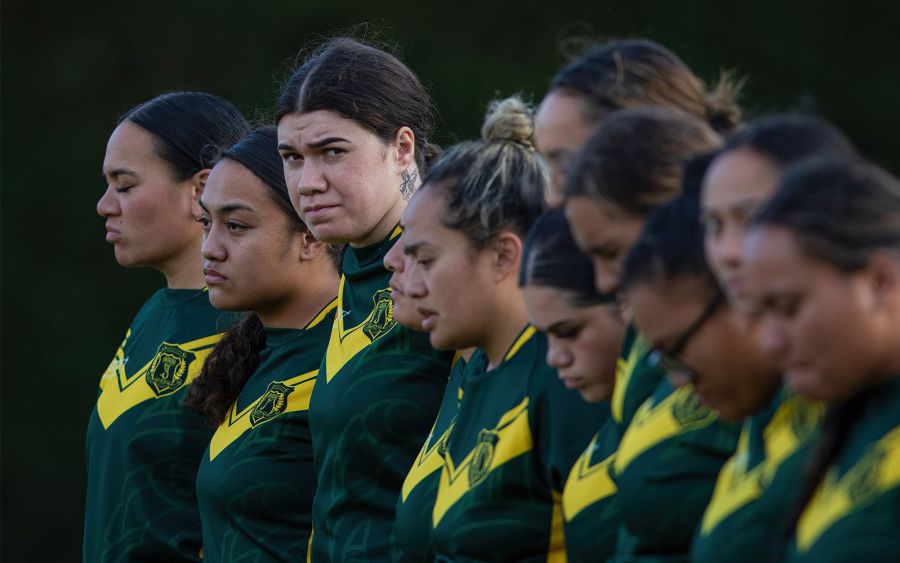 Women Players in the Taniwharau Rugby League Club