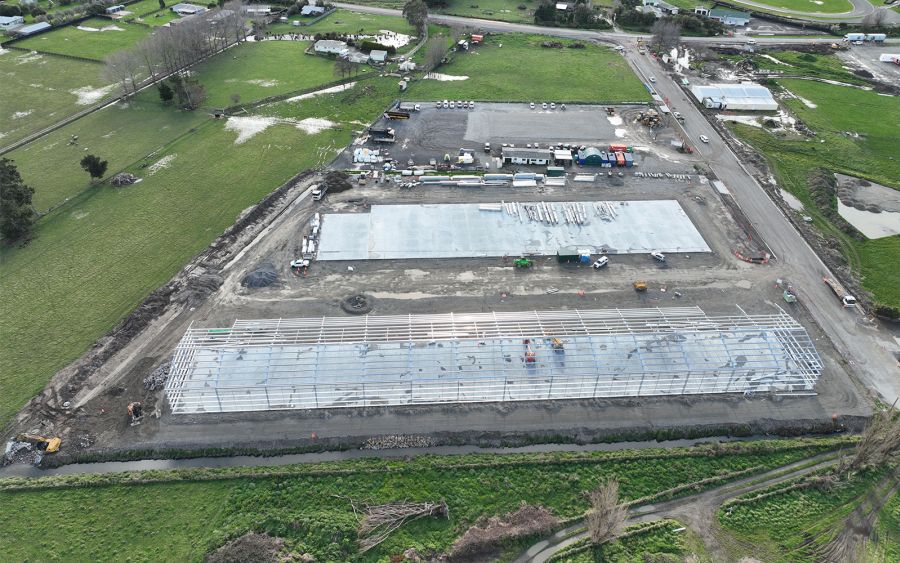 New transportable buildings factory in Fielding under construction