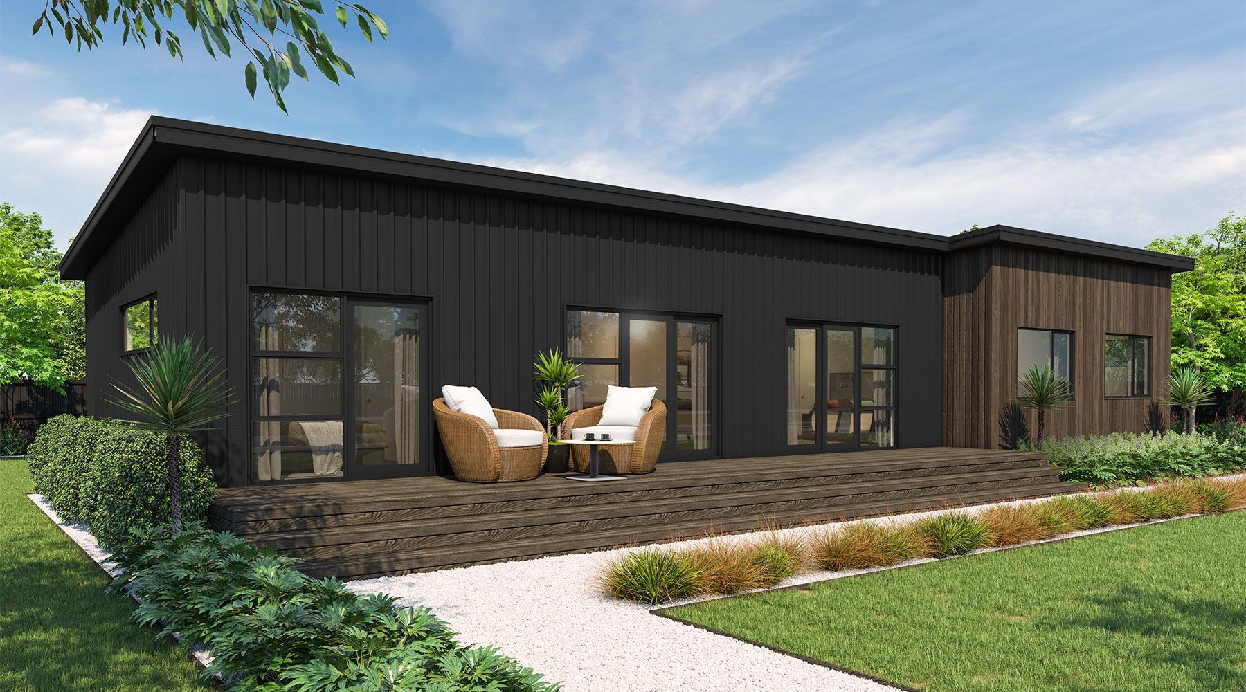 122m2 4 bedroom transportable house